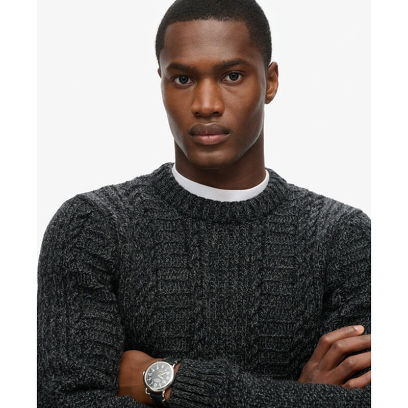Superdry Jacob Cable Jumper image number 2